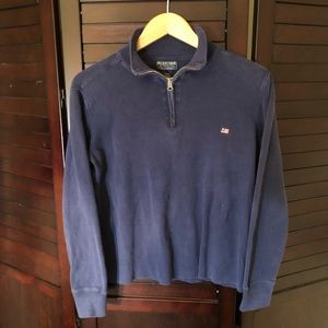 Vintage Polo Jeans Company Navy Zip Pullover.